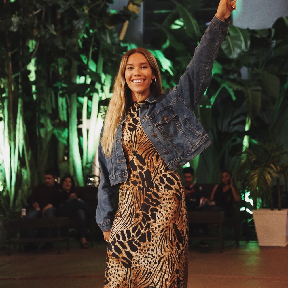 Novella Royale Cheetah Print Dress